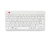 R-Go Tools ergonomiskā tastatūra R-Go Compact Break, kompakta tastatūra ar pārtraukuma programmatūru, QWERTZ (DE), Bluetooth, balta