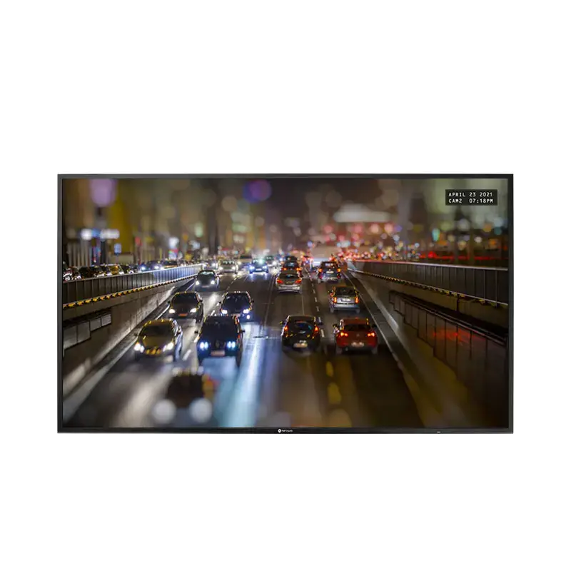 CCTV monitors AG Neovo SMQ-5501 55 collas (139,7 cm) LED 3840x2160, 10 W skaļruņi, VESA 400x400, sienas stiprinājums, melns