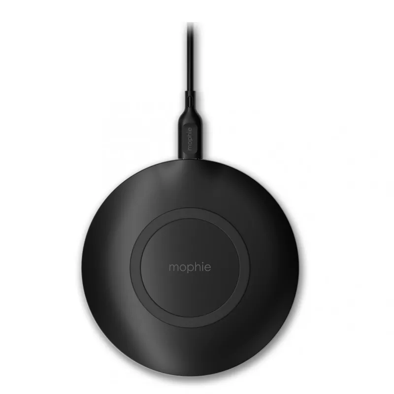 mophie essentials bezvadu uzlādes paliktnis 15 W Viedtālrunis Melns USB Iekštelpu