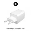 Strāvas adapteris Zagg 50 W, 2× USB-C, balts — Zagg mophie essentials