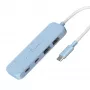j5create Ekoloģisks USB-C uz 4 portu Type-C & Type-A Gen 2 centrmezgls