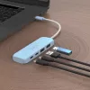 j5create Ekoloģisks USB-C uz 4 portu Type-C & Type-A Gen 2 centrmezgls
