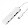 j5create Videi draudzīgs USB-C uz 4 portu Type-C un Type-A Gen 2 centrmezgls