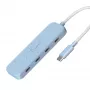 USB-C centrmezgls j5create JCH345EC-N 4-portu Type-C Gen 2 10000 Mbit/s