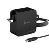 j5create 102W GaN PD USB-C 2 portu lādētājs ar maināmiem maiņstrāvas spraudņiem