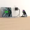 j5create 102W GaN PD USB-C 2 portu lādētājs ar maināmiem maiņstrāvas spraudņiem