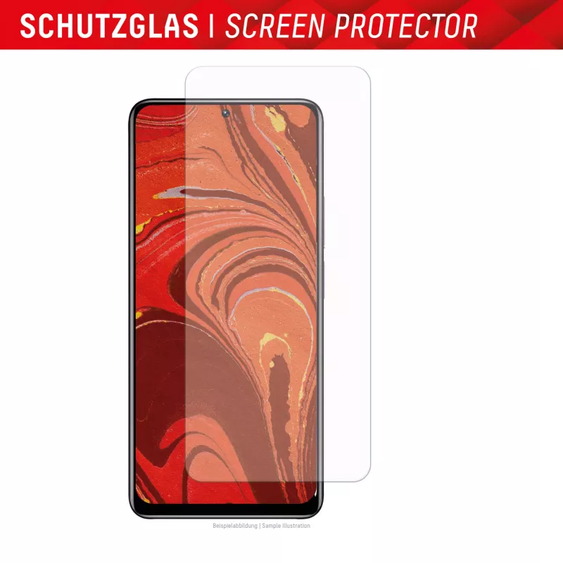 Displex ekrāna aizsargs (10H) Xiaomi Redmi Note 12 Pro(+) 5G, EASY-ON® Eco montāžas rāmis, izturīgs pret skrāpējumiem
