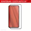Displex pilna pārklājuma ekrāna aizsargs (10H) Samsung Galaxy A35/A55 5G, Eco montāžas rāmis, pilns pārklājums