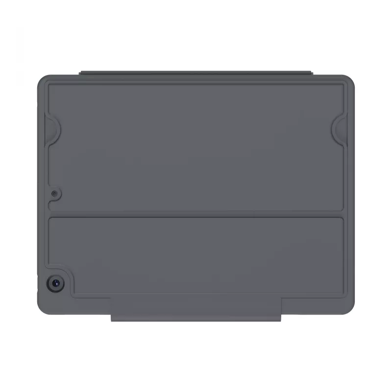 ASTAR DEQSTER Smart Rugged Touch Plus tastatūra 10,2 collas — QWERTZ vācu, mehāniskie slēdži, viedā savienotāja dokstacija, pelēka