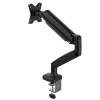 j5create JTSA101 Ergonomic Monitor Mount Melns Clamp Grommet 8 kg 17 to 32 inch