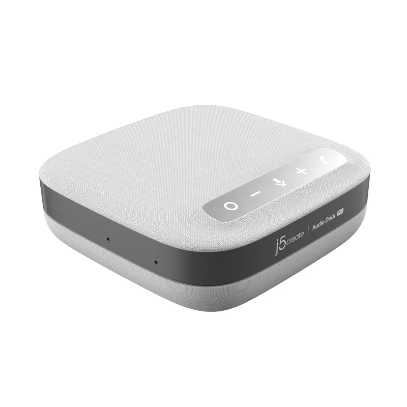 j5create JCDS337 USB-C® Dual 4K Speakerphone Dock Pro, Melns