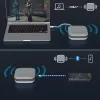 j5create JCDS337 USB-C® Dual 4K Speakerphone Dock Pro, Melns