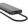 j5create JCD398 USB-C® Dual 4K HDMI™ 10Gbps Mini dokstacija, melna