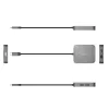 j5create JCD3191 4K60 Elite USB-C® Travel Adapter, melns