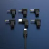 j5create JUP1565DC 67W GaN PD USB-C® mini lādētājs ar 6 veidu līdzstrāvas savienotājiem, ES, melns