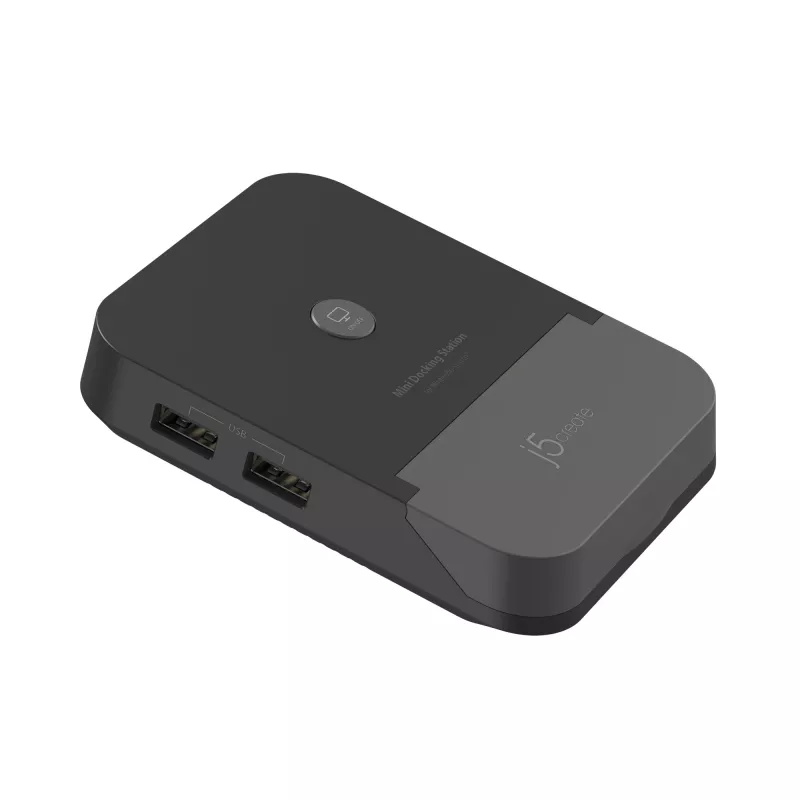 j5create JCD620 Mini Docking Station for Nintendo Switch™, Melns