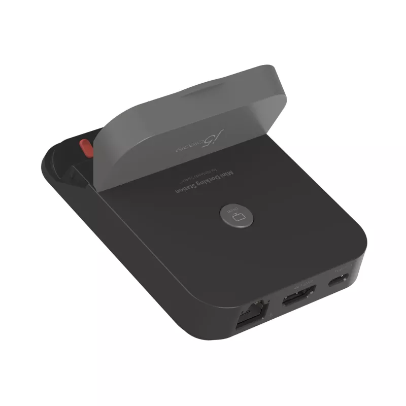 j5create JCD620 Mini Docking Station for Nintendo Switch™, Melns