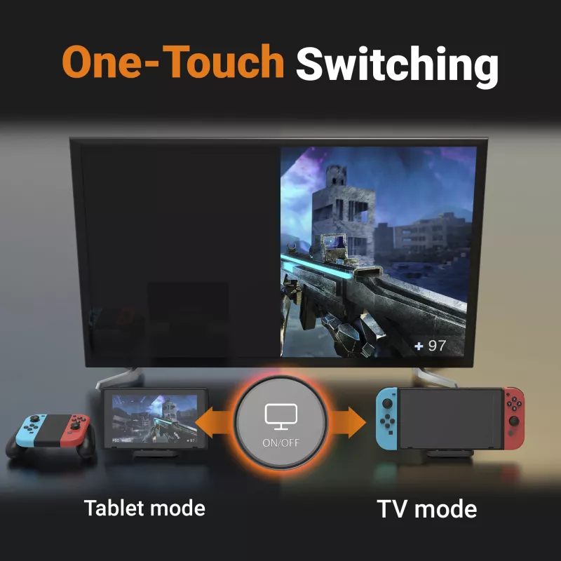 j5create JCD620 Mini Docking Station for Nintendo Switch™, Melns