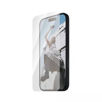 PanzerGlass SAFE. by ® ekrāna aizsargs iPhone '24 6,1 collu | Īpaši plata piemērotība