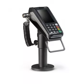 Ergonomic Solutions SpacePole Payment ING3000-D-MH-02 POS sistēmas piederums POS stiprinājums Melns Metāls
