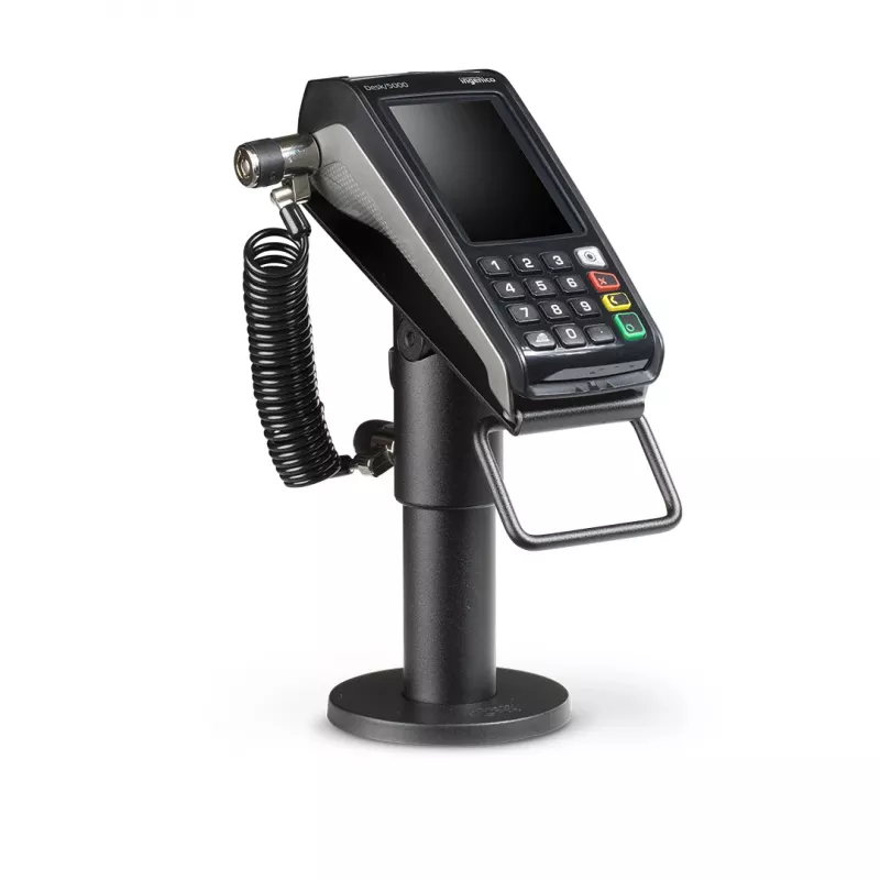 Ergonomic Solutions SpacePole Payment ING3000-D-MH-02 POS sistēmas piederums POS stiprinājums Melns Metāls