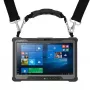 Aizsargapvalks Gamber-Johnson InfoCase FIELDMATE Mobility Bundle Heavy Weight planšetdatoriem Getac A140 / F110 G6 / K120, piemērots 35,6 cm (14 collu) ekrāniem