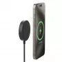 mophie Qi2 magnētiskais lādētājs viedtālrunim melns USB bezvadu uzlāde ātrā uzlāde iekštelpām