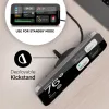 mophie Qi2 magnētiskais lādētājs viedtālrunim melns USB bezvadu uzlāde ātrā uzlāde iekštelpām