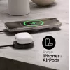 mophie Qi2 magnētiskais lādētājs viedtālrunim melns USB bezvadu uzlāde ātrā uzlāde iekštelpām