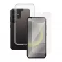 Ekrāna aizsargu 2-vienā komplekts PanzerGlass SAFE. Samsung Galaxy S24 — rūdītais stikls + TPU aizmugures vāciņš, caurspīdīgs, 50 gab.