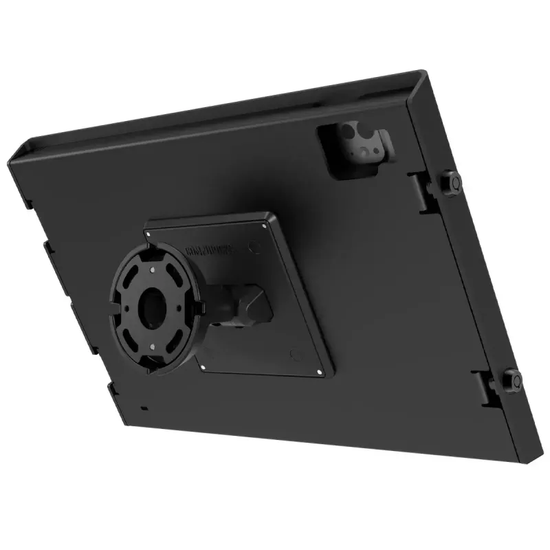 Sienas stiprinājuma korpuss Compulocks Apex iPad Air M2 13 collu (2024) — noliecams, melns, piemērots A2898/A2903/A2904