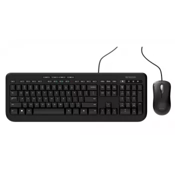 Incase Designed by Microsoft vadu darbvirsmas komplekts 600 tastatūra Pele iekļauta Universāls USB QWERTY vācu Melns