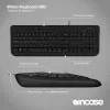 Vadu pilnizmēra tastatūra Incase Designed by Microsoft Wired 600 — USB, QWERTY, UK angļu, melna