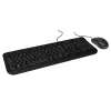Incase Designed by Microsoft Wired Desktop 600 tastatūra Pele iekļauta Universāla USB QWERTY franču Melna