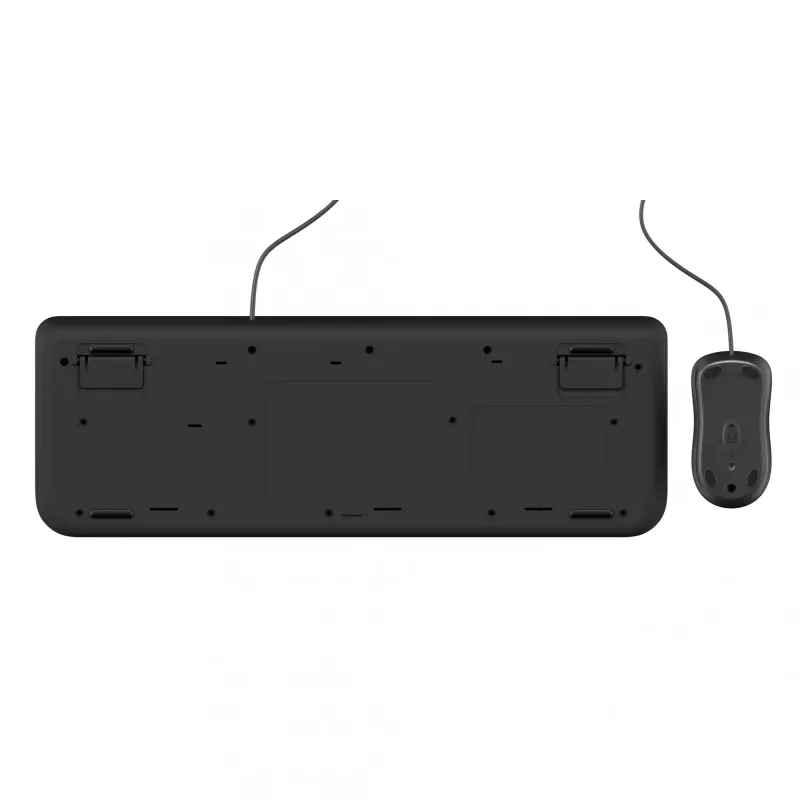 Incase Designed by Microsoft Wired Desktop 600 tastatūra Pele iekļauta Universāla USB QWERTY franču Melna