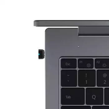 USB uztvērējs SHOKZ Loop120 USB-C adapteris Plastmasa Nerūsējošais tērauds Melns
