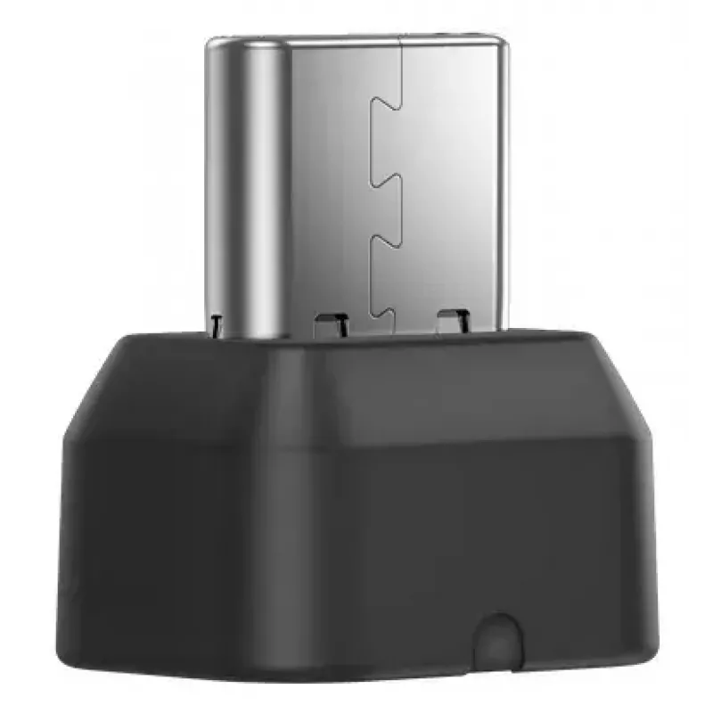 USB uztvērējs SHOKZ Loop120 USB-C adapteris Plastmasa Nerūsējošais tērauds Melns