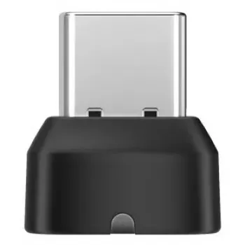 USB uztvērējs SHOKZ Loop120 USB-C adapteris Plastmasa Nerūsējošais tērauds Melns
