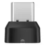 USB uztvērējs SHOKZ Loop120 USB-C adapteris Plastmasa Nerūsējošais tērauds Melns