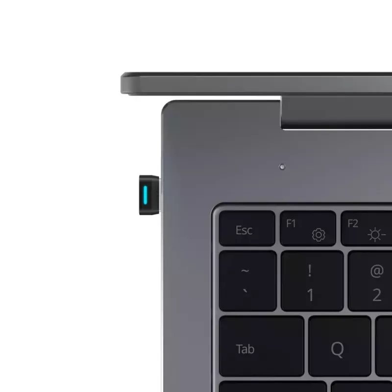 USB uztvērējs SHOKZ Loop120 Adapter Plastmasa Nerūsējošais tērauds Melna