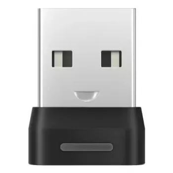 USB uztvērējs SHOKZ Loop120 Adapter Plastmasa Nerūsējošais tērauds Melna