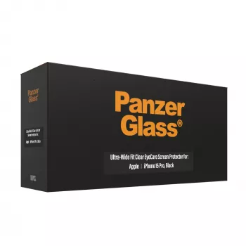 PanzerGlass EyeCare ekrāna aizsargs iPhone 15 Pro ar īpaši platu piegulumu un triecienizturību
