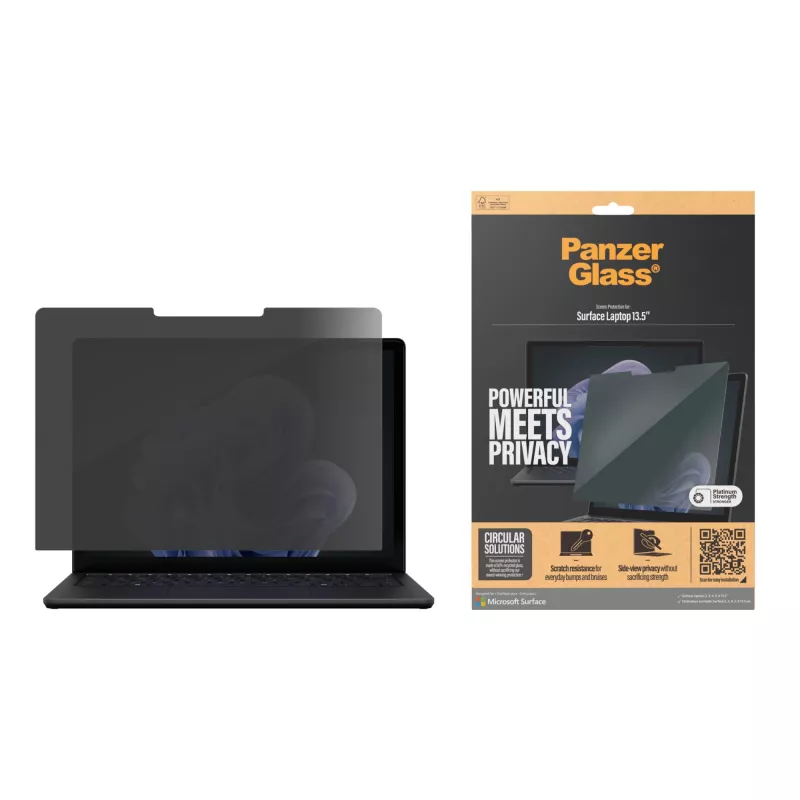 PanzerGlass ® privātuma filtri Microsoft Surface Laptop 13,5'' | 6 | 5 | 4 | 3 | 2