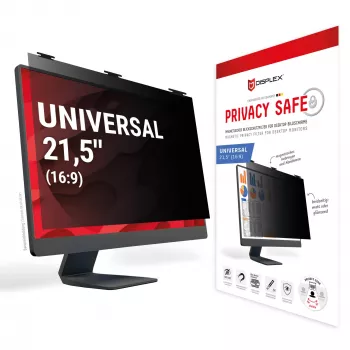 Divvirzienu privātuma filtrs Displex PRIVACY SAFE 21,5 collas 16:9 spīdīgs/matts