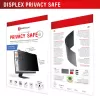 Divvirzienu privātuma filtrs Displex PRIVACY SAFE 21,5 collas 16:9 spīdīgs/matts