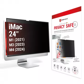 Displex PRIVACY SAFE noņemams divvirzienu privātuma filtrs iMac 24 collas M1 (2021)/ M3 (2023)/ M4 (2024)