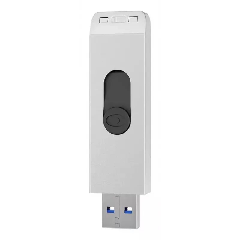 USB zibatmiņa HP HPFD819W-A-128 — 128 GB, USB Type-A 3.2 Gen 2, sudraba krāsa, slīdošs formas faktors