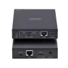 StarTech.com HDMI KVM paplašinātājs caur IP tīklu, 4K 60Hz, bez draiveriem, HDMI un USB caur Ethernet/CAT6, AVoIP, raidītāja un uztvērēja komplekts, ietver montāžas komplektus