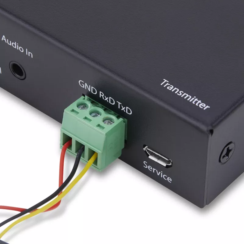 StarTech.com HDMI KVM paplašinātājs caur IP tīklu, 4K 60Hz, bez draiveriem, HDMI un USB caur Ethernet/CAT6, AVoIP, raidītāja un uztvērēja komplekts, ietver montāžas komplektus
