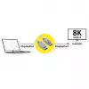 DisplayPort kabelis ROLINE 11046002 2 m melns